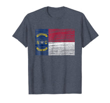 Load image into Gallery viewer, North Carolina State Flag Vintage Distressed T-Shirt NC
