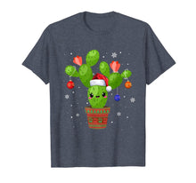 Load image into Gallery viewer, Cactus Christmas Tree Gift Santa Xmas Succulent Plant Lovers T-Shirt
