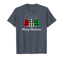 Load image into Gallery viewer, Christmas Santa Tree Xmas Christmas July Holiday Plaid Funny T-Shirt
