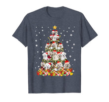 Load image into Gallery viewer, Cute Maltese Dog Christmas Tree Shirt Funny Xmas Tree Gift T-Shirt
