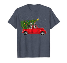 Load image into Gallery viewer, Bernese Mountain Dog Christmas On Red Car Truck Xmas Tree T-Shirt
