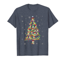 Load image into Gallery viewer, Cute Frog Christmas Tree gift decor Xmas tree T-Shirt
