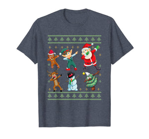 Dabbing Santa Squad Christmas Ugly Xmas Sweater T-Shirt