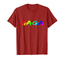 Load image into Gallery viewer, Proud Gaga Rainbow Shirt LGBT Pride Gift Ideas
