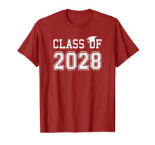 Load image into Gallery viewer, Class Of 2028 Graduation T Shirt Future School Graduate Gift
