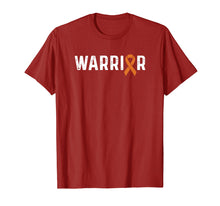 Load image into Gallery viewer, CRPS Awareness Products RSD Orange Ribbon Warrior T-Shirt
