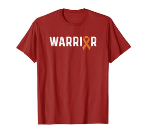 CRPS Awareness Products RSD Orange Ribbon Warrior T-Shirt