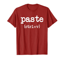 Load image into Gallery viewer, Paste CTRL + V Father&#39;s Day Mother&#39;s Day Gifts T-Shirt
