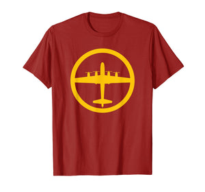 B-29 Superfortress (Yellow) World War II Airplane T-Shirt