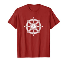 Load image into Gallery viewer, Dharma Wheel Buddhist Meditation Yoga Buddha T-Shirt

