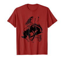 Load image into Gallery viewer, Cowboy Rodeo T-Shirt Western Wrangler Ranch Graphic Tee

