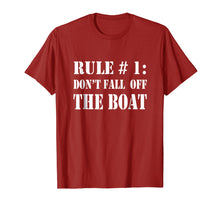 Load image into Gallery viewer, Cruise Ship Accessories Shirt Do Not Fall Off Boat Cruise
