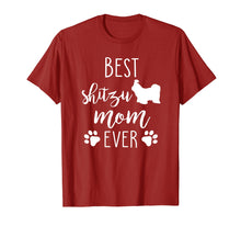 Load image into Gallery viewer, Best Shitzu Mom Ever Shirt Dog Mother&#39;s Day Gift
