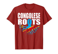 Load image into Gallery viewer, Storecastle: Congolese Roots DR Congo Flag Pride T-Shirt
