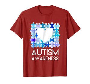 Autism Shirts - Autism Awareness Ribbon T-shirts Mom/Dad/Kid
