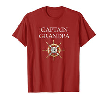 Load image into Gallery viewer, Captain Grandpa! Funny Boating &amp; Sailing T-Shirts
