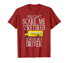 Load image into Gallery viewer, Cant Scare Me Bus Driver T Shirt Funny Appreciation Gift
