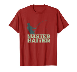 Master Baiter Shirts For Men, Fishing Tshirt Funny