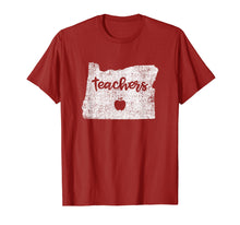 Load image into Gallery viewer, Oregon Teacher Protest Red for Ed T Shirt
