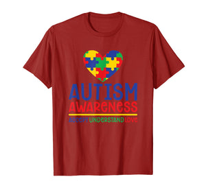 Accept Understand Love - Autism Awareness Day Month Shirt