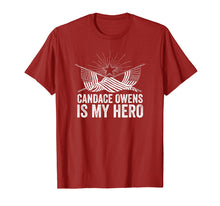 Load image into Gallery viewer, Candace Owens Is My Hero | Conservative Gift T-Shirt
