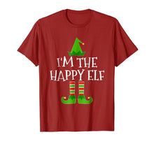 Load image into Gallery viewer, I&#39;m The Happy Elf Matching Family Group Christmas T Shirt
