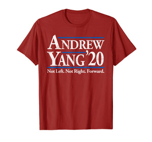 Andrew Yang 2020 Shirt Vintage Reagan Bush '84 in Red  T-Shirt