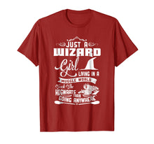 Load image into Gallery viewer, Just a Wizard Girl Tshirt
