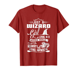 Just a Wizard Girl Tshirt