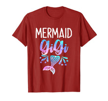Load image into Gallery viewer, Mermaid Gigi Birthday Party Mother&#39;s Day T Shirt
