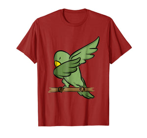 Dabbing Parakeet Bird T-Shirt