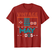Load image into Gallery viewer, MAY 2005 Vintage Funny 14th Birthday Gift T Shirt
