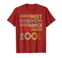 Load image into Gallery viewer, Mens 14th Wedding Anniversary Gifts Husband Since April 2005 Tee
