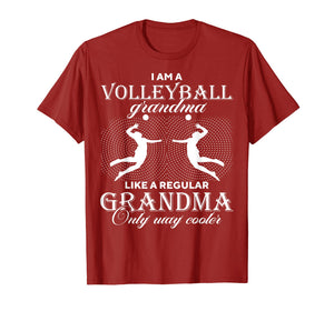 I Am A Volleyball Grandma - Only Way Cooler Funny T-shirt