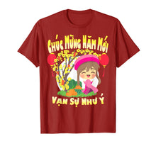 Load image into Gallery viewer, 2020 Rat - Girl Vietnamese Lunar New Year Kids T shirt Gift
