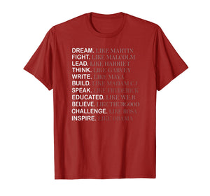 Black History Month T-shirt, Inspire like Obama Shirt