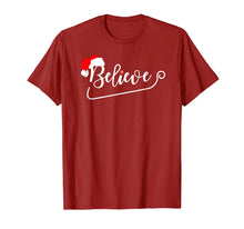 Load image into Gallery viewer, Christmas Santa Believe Xmas Christmas July Holiday Funny T-Shirt
