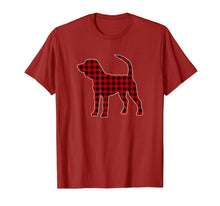 Load image into Gallery viewer, Beagle Christmas Red Plaid Buffalo Family Pajamas Xmas Gifts T-Shirt
