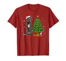 Load image into Gallery viewer, Cute Great Dane Dog Christmas Tree Gift Decor Xmas Tree T-Shirt
