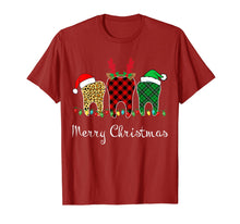 Load image into Gallery viewer, Dental Assistant Tooth Merry Christmas Lights Xmas T-Shirt-1416826
