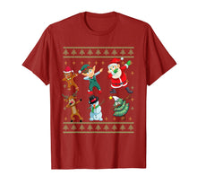 Load image into Gallery viewer, Dabbing Santa Squad Christmas Ugly Xmas Sweater T-Shirt

