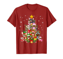 Load image into Gallery viewer, Chihuahua Christmas Tree T Shirt Xmas Gift For Chihuahua Dog T-Shirt
