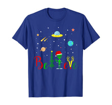Load image into Gallery viewer, Believe In Alien Space Lover Christmas Xmas Gift T-Shirt
