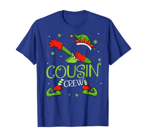Cousin Crew Dabbing Dance Family Xmas Gift for Girl Kid Boy T-Shirt