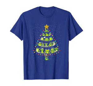 Cute Frog Christmas Tree Gift Decor Xmas Tree T-Shirt