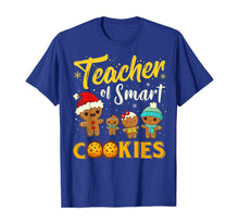 Load image into Gallery viewer, Christmas Teacher Of Smart Cookies Funny Teacher Xmas Gift T-Shirt
