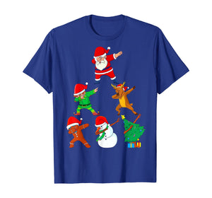 Dabbing Christmas Santa Best Friend Xmas Squad Dab Kids Boys T-Shirt