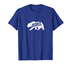 Nana Bear Granny Grandma T Shirt Funny Gift