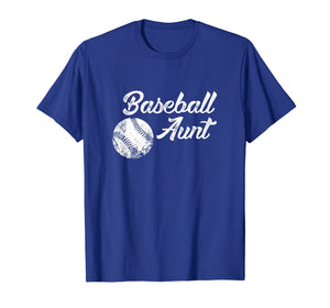 Baseball Aunt Baseball Shirt, Cute Funny Lingo Player Fan