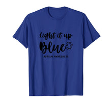 Load image into Gallery viewer, Autism Awareness Shirts - Light It Up Blue Autism Shirt
